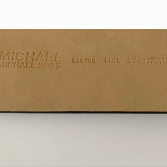 Michael Kors logo + stretch belt NWT - Picture 5 of 5